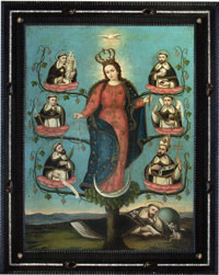 Yo soy la vid y vosotros los sarmientos: la iconografía de la Virgen del Árbol en el arte religioso ecuatoriano del período virreinal