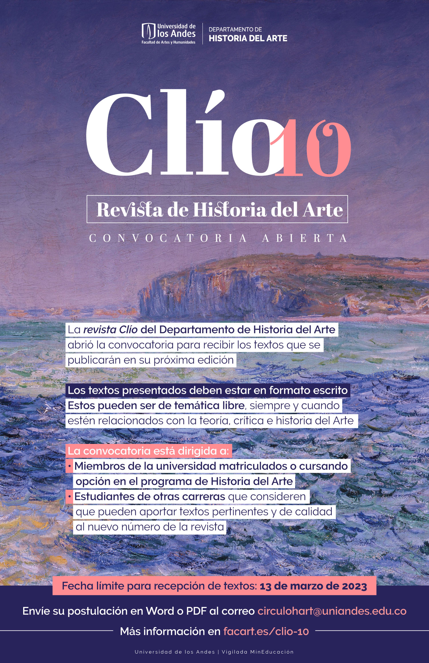 Convocatoria: Revista Clío #10