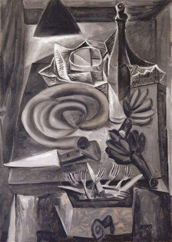 Bodegón con morcilla. La guerra sobre la mesa