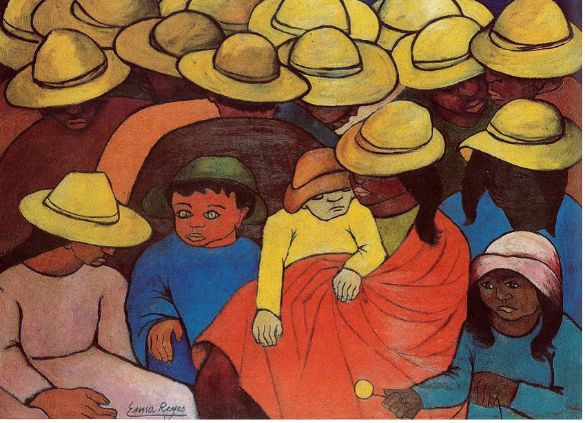 Emma Reyes: línea, migraciones y fronteras.